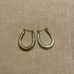 Silver Hoop Earrings